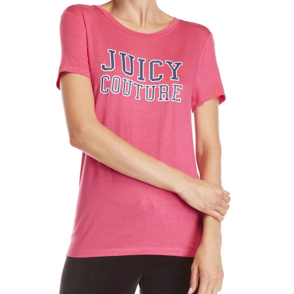 Juicy Couture Women's T-Shirt Graphic Logo SZ Small